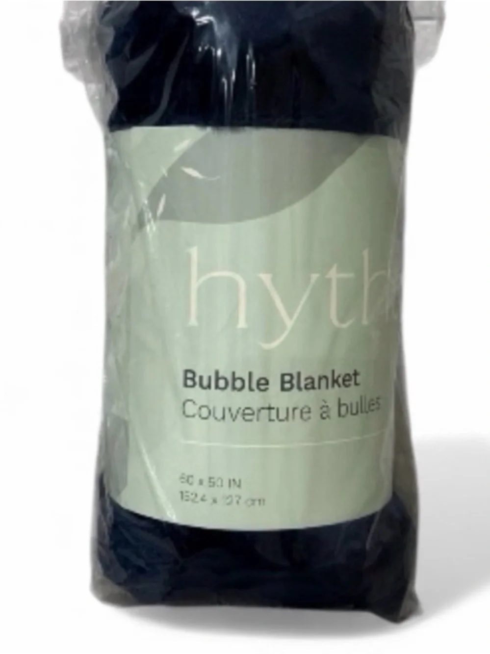 $100 Hythe Navy Blue Bubble Blanket NWT